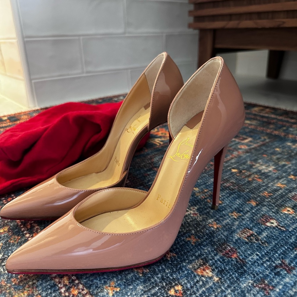 Louboutins Iriza practically new size 36.5
